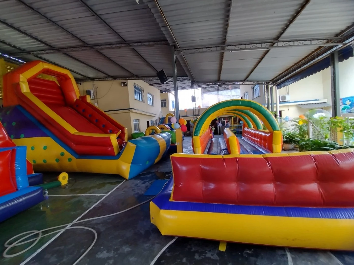 Aluguel de pula pula grande